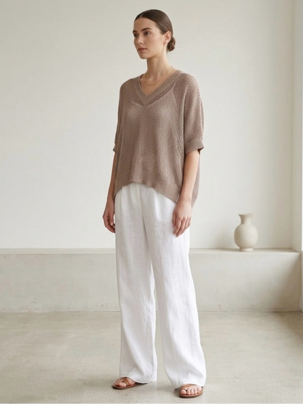 Like The Label Knit Sweater Top
